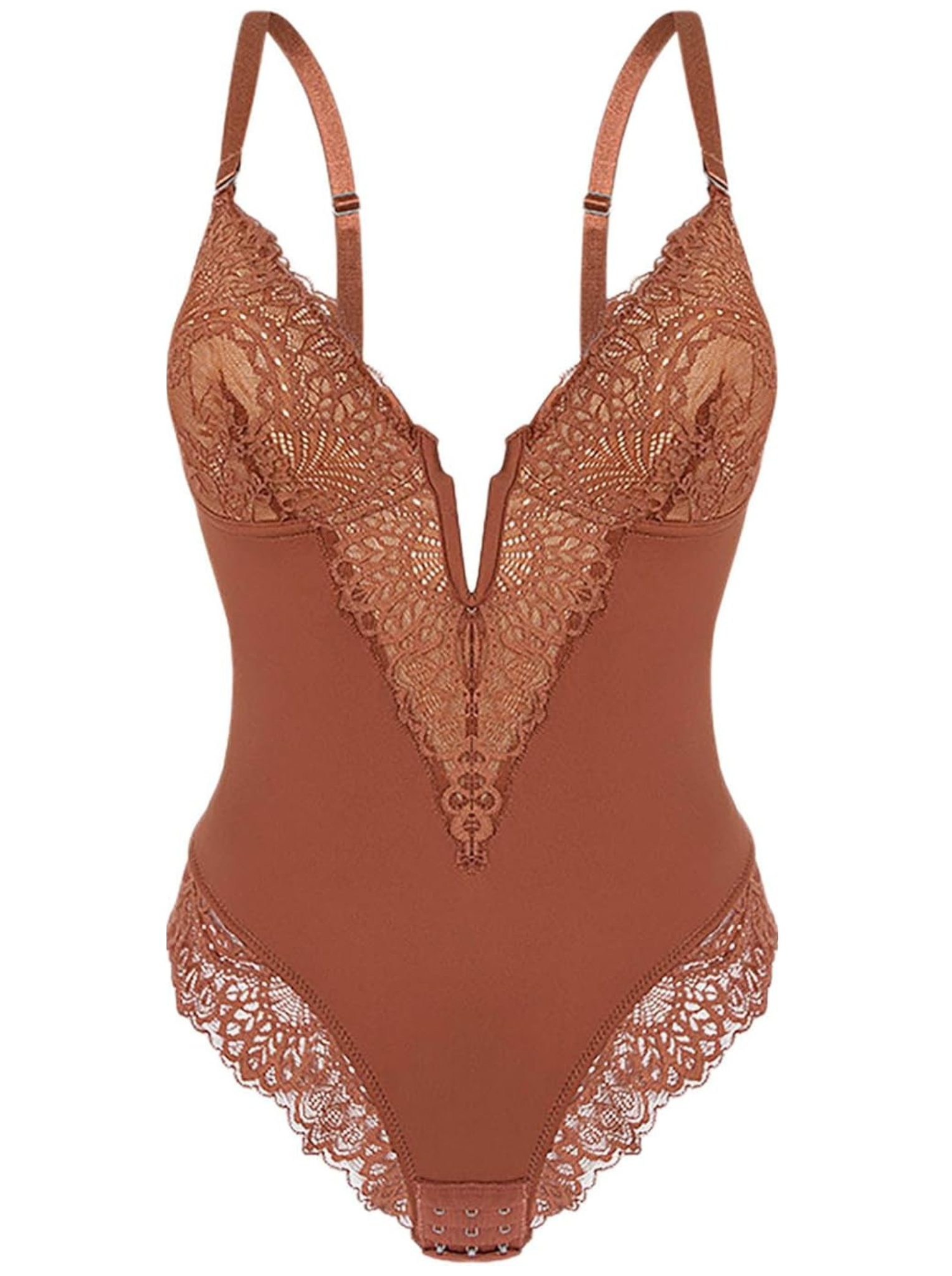 Body dentelle gainant