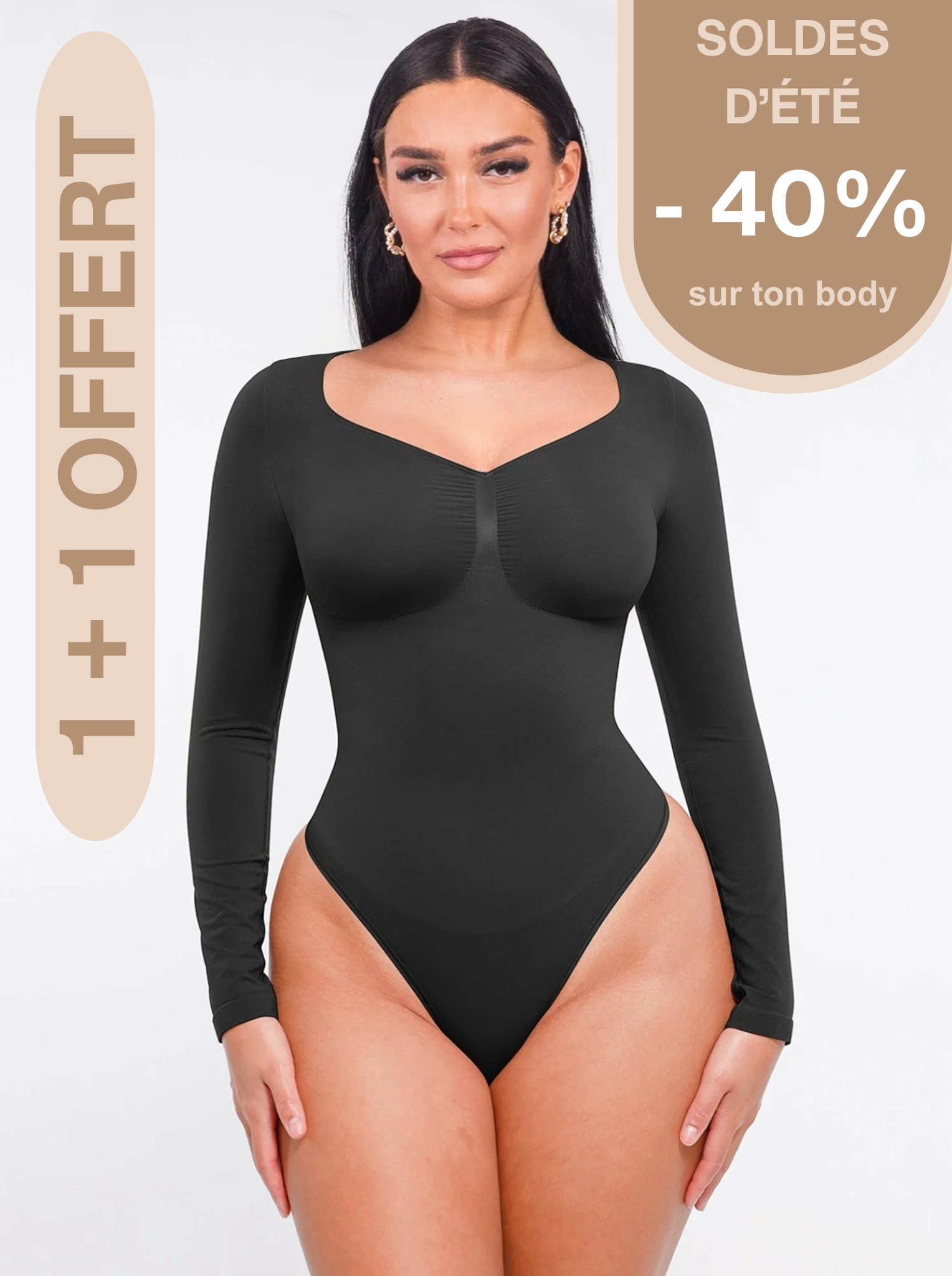 Body string manches longues