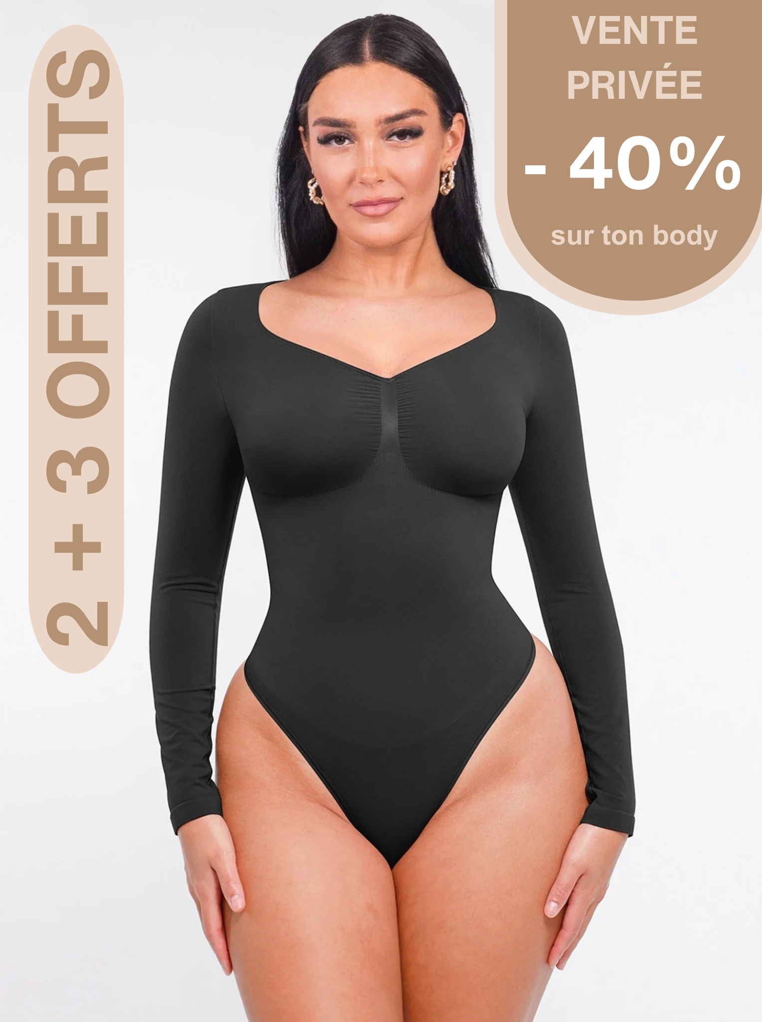 Body string manches longues